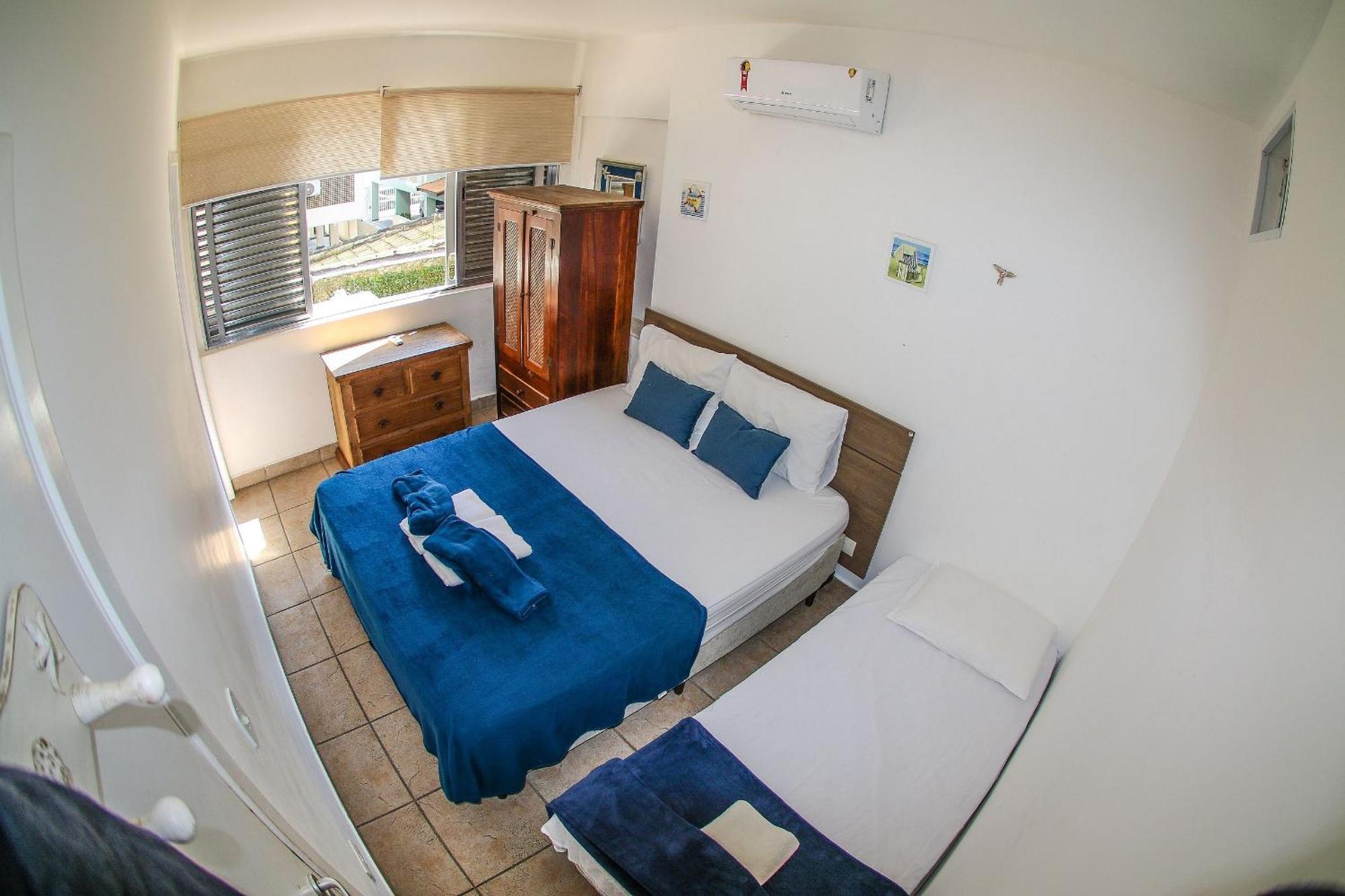 1E-Pe Na Areia Da Praia Do Tombo, 3 Quartos, Ar Cond, 2 Banheiros+Roupas De Cama Guaruja Ngoại thất bức ảnh