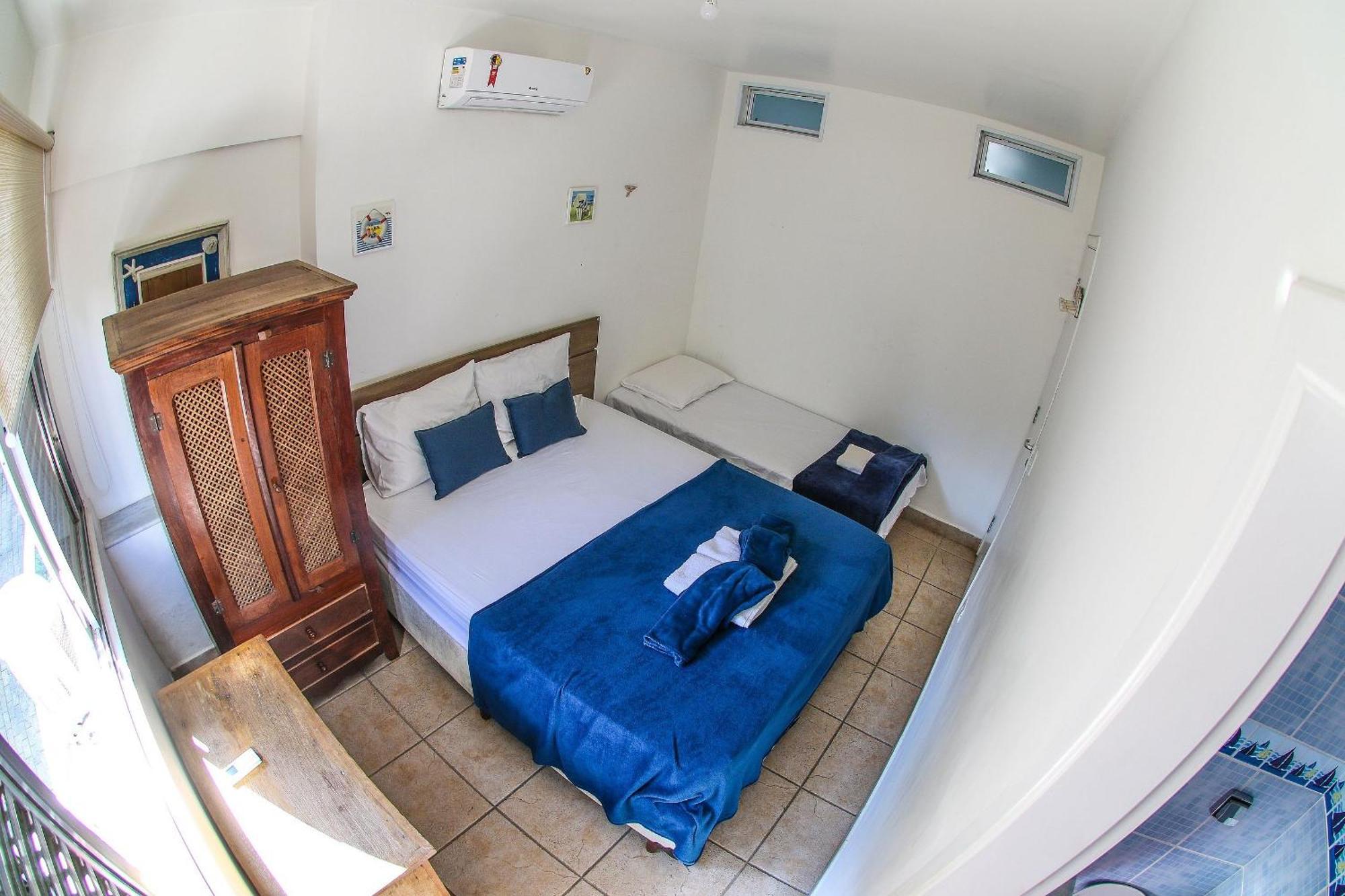 1E-Pe Na Areia Da Praia Do Tombo, 3 Quartos, Ar Cond, 2 Banheiros+Roupas De Cama Guaruja Ngoại thất bức ảnh