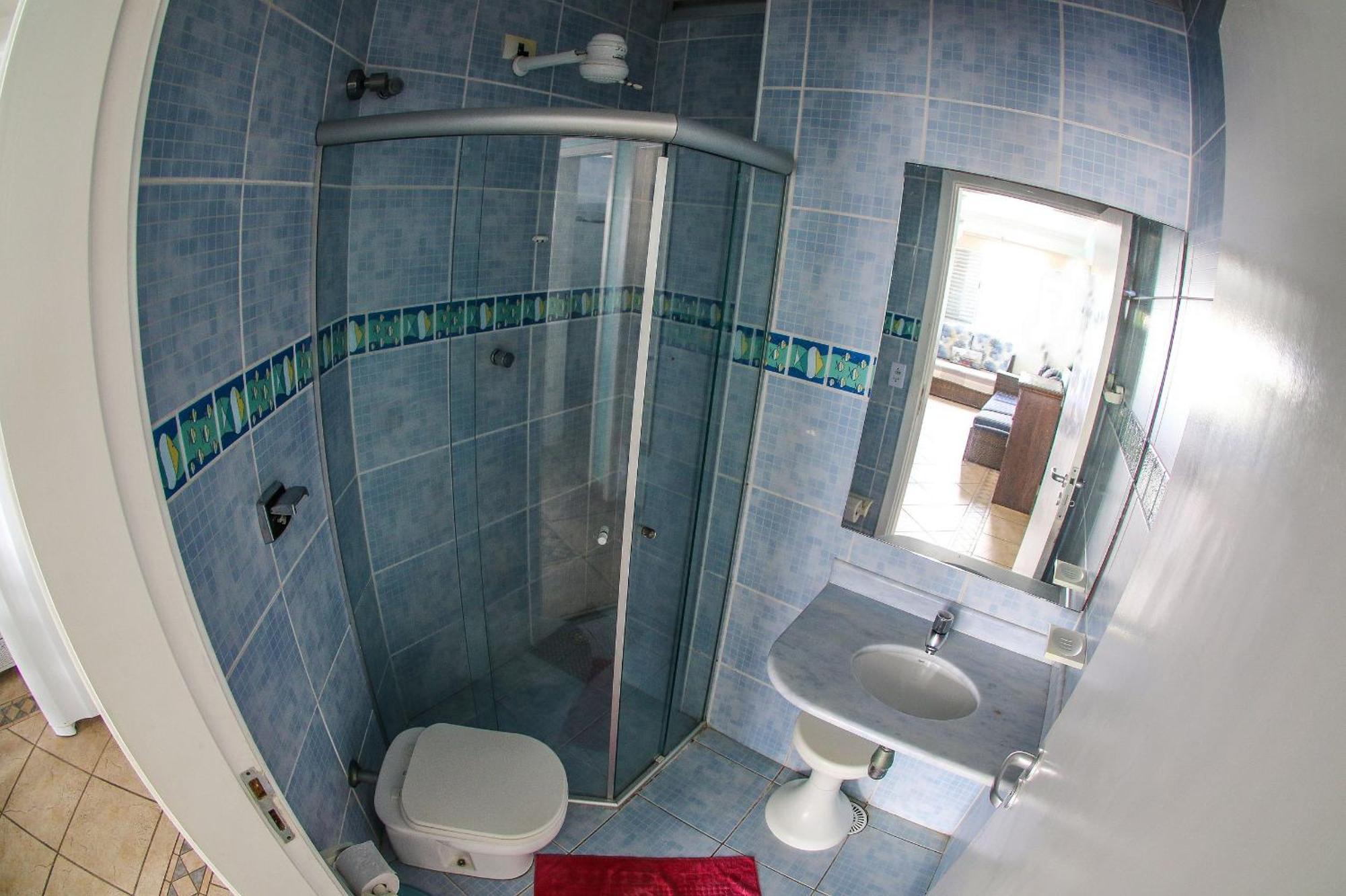 1E-Pe Na Areia Da Praia Do Tombo, 3 Quartos, Ar Cond, 2 Banheiros+Roupas De Cama Guaruja Ngoại thất bức ảnh