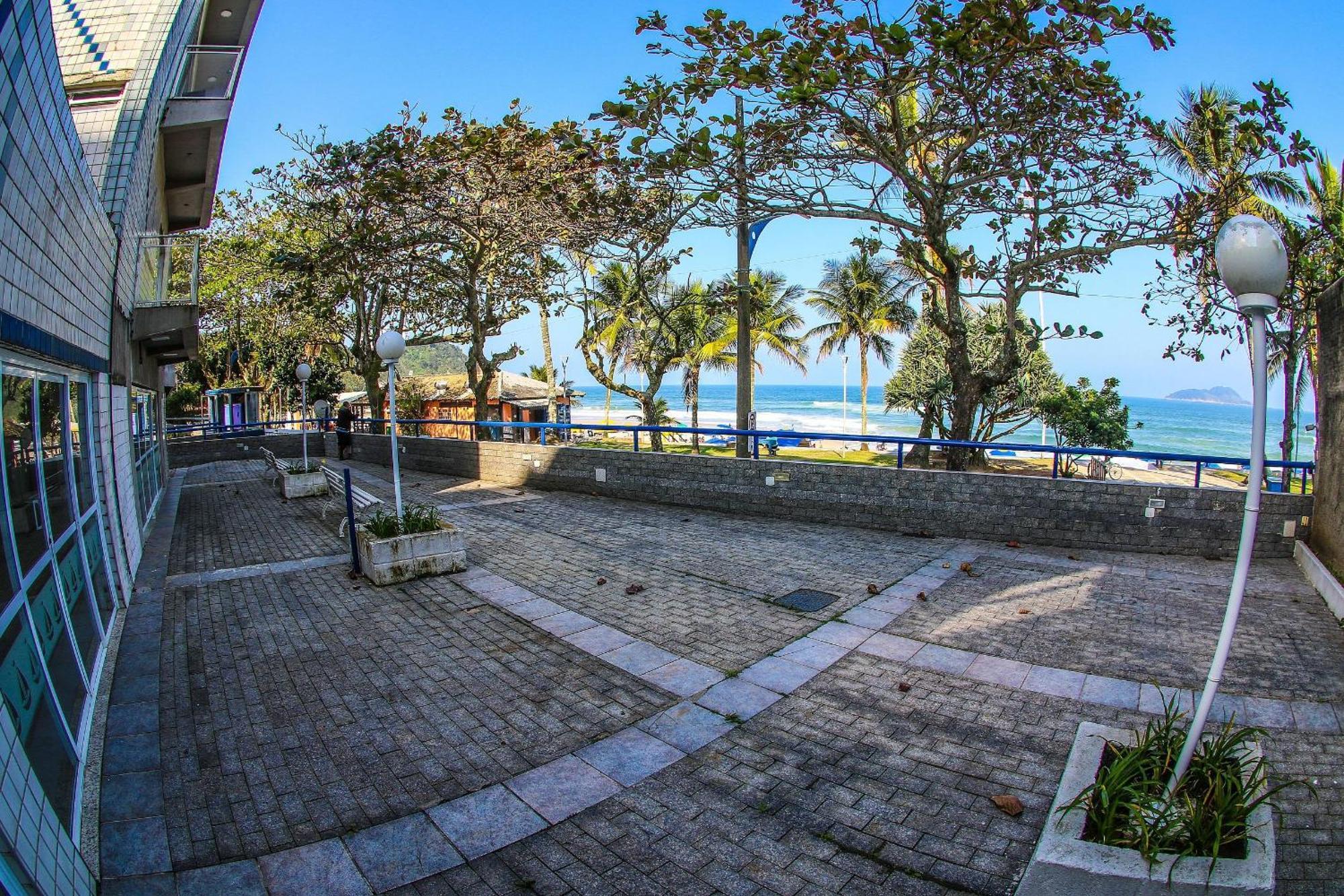 1E-Pe Na Areia Da Praia Do Tombo, 3 Quartos, Ar Cond, 2 Banheiros+Roupas De Cama Guaruja Ngoại thất bức ảnh
